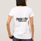 Creekrat Cartoon Studios Creek Rat Logo T-Shirt (Rückseite)
