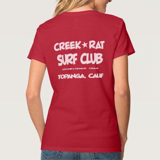 Creekrat Cartoon Studios - Creek Rat T-Shirt (Rückseite)