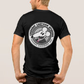 Creekrat Cartoon Studios - Creek Rat Tri-Blend Shirt (Rückseite)