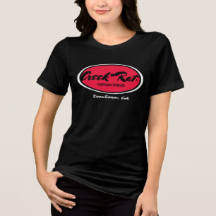 Creekrat Cartoon Studios - Creek Ratte Tri-Blend Shirt