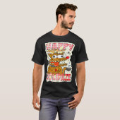 Creekrat Cartoon Studios Happy Holidaze Art T-Shirt (Vorne ganz)