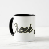 Creekrat Cartoon Studios Logos Kunst Tasse (Vorderseite Links)