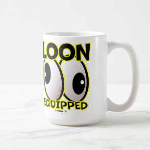 Creekrat Cartoon Studios "Loon Equipped" 2025 Art Kaffeetasse