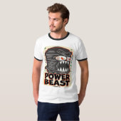 Creekrat Cartoon Studios Power Beast T-Shirt (Vorne ganz)