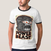 Creekrat Cartoon Studios Power Beast T-Shirt (Vorderseite)