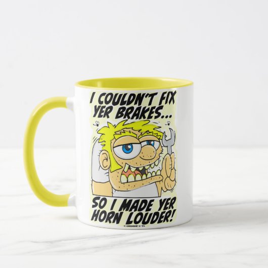 Creekrat Cartoon Studios Tasse (Links)