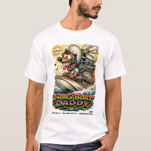 CreekRat   CreekRat Co.   HotRod CARtoon Kunst T-Shirt