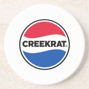 CreekRat® CreekRat Co. Topanga - Malibu - CA Getränkeuntersetzer