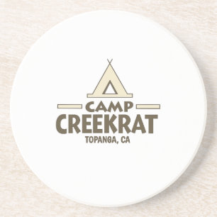 CreekRat® CreekRat Co. Topanga - Malibu - CA Getränkeuntersetzer