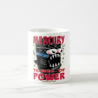 Creekrat Mercury Tower of Power Cartoon Mug Kaffeetasse