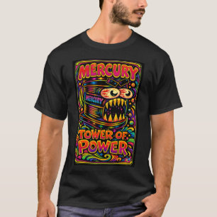 CreekRat®   Merkur-Turm der Macht T-Shirt