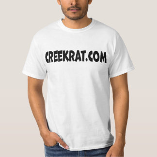 CreekRat Studios CreekRat.com Logo T-Shirt