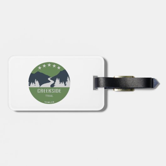 Creekside Trail Gepäckanhänger (Rückseite horizontal)
