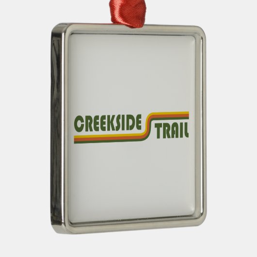 Creekside Trail Ornament Aus Metall (Rechts)