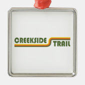 Creekside Trail Ornament Aus Metall (Vorne)