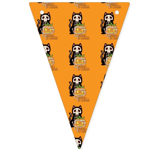 🎃 Creep It Bunting! 🖤 Wimpelkette (Erste Fahne)