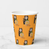 🧡 Creep It Cups! 🎃 Pappbecher (Rückseite)