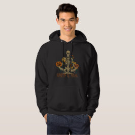 CREEP IT EAL beängstigende Halloween Skelettkürbis Hoodie
