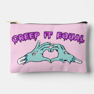 Creep It Equal – Süße Pastell-Zombie-Hände Herz De Zubehörtasche