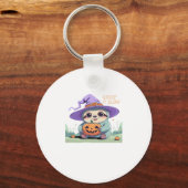 Creep It Langsam � Niedliches Sloth Halloween Shir Schlüsselanhänger (Vorderseite)