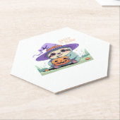 Creep It Langsam � Niedliches Sloth Halloween Shir Untersetzer (angewinkelt)