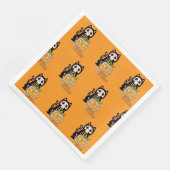 🎃 Creep It Napkins 🐱 Serviette (Ecke)