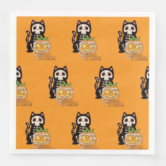🎃 Creep It Napkins 🐱 Serviette