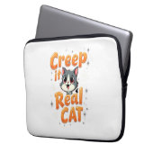 Creep It Real Cat 2 Laptopschutzhülle (Vorderseite Links)