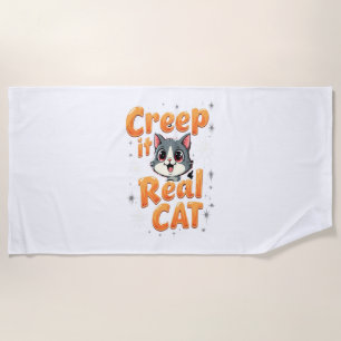 Creep It Real Cat 2 Strandtuch