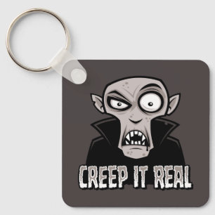 Creep It Real Classic Horror Vampire Design Schlüsselanhänger