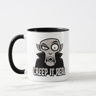 Creep It Real Classic Horror Vampire Design Tasse