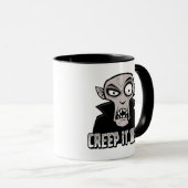 Creep It Real Classic Horror Vampire Design Tasse (VorderseiteRechts)