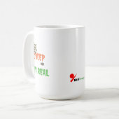 Creep It Real - Funny Halloween Kaffeetasse (Vorderseite Links)