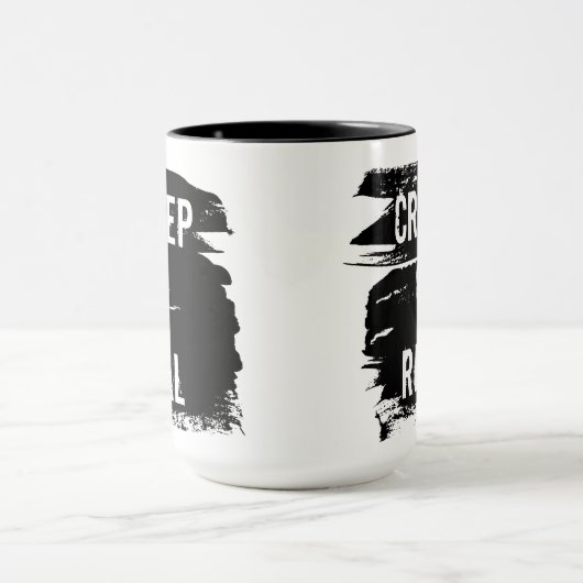 Creep It Real Funny Halloween Tasse (Zentrum)