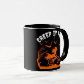 CREEP IT REAL FUNNY SARCASM TASSE (VorderseiteRechts)
