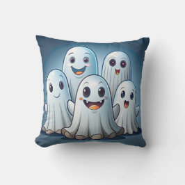 Creep It Real: Ghost Group Throw Kissen