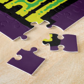 Creep It Real Grumpy Halloween-Kürbis Puzzle (Seite)