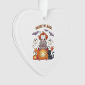 Creep It Real Halloween Clown Ornament (Vorderseite)