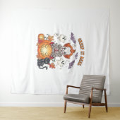 Creep It Real Halloween Clown Wandteppich (Beispiel (Horizontal))