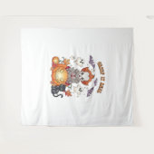 Creep It Real Halloween Clown Wandteppich (Vorderseite (Horizontal))