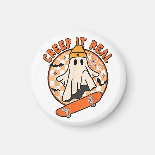 Creep It Real Halloween Magnet (Vorne)