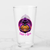 Creep it Real, Horror Halloween Illustration Glas (Vorderseite)