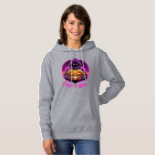 Creep it Real, Horror Halloween Illustration Hoodie (Vorne ganz)