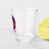 Creep it Real, Horror Halloween Illustration Schnapsglas (Rechts)