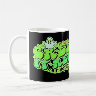 CREEP IT REAL lustig halween Kaffeetasse