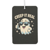 Creep It Real, Niedliche Halloween Ghost Autolufterfrischer (Vorderseite)