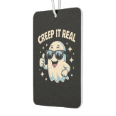 Creep It Real, Niedliche Halloween Ghost Autolufterfrischer (Links)