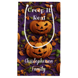 Creep It Real Pumpkin Kleine Geschenktüte