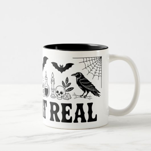 Creep It Real Tasse | Funny Gothic Halloween (Rechts)