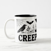 Creep It Real Tasse | Funny Gothic Halloween (Links)